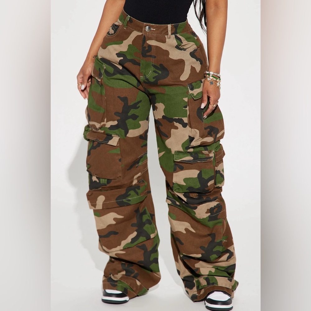 Reservoir Camo Utility Pant - Camouflage Fashion Nove Size Large